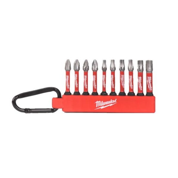 Σέτ 10 μυτών 50 χιλ 1/4"  Milwaukee 4932480941