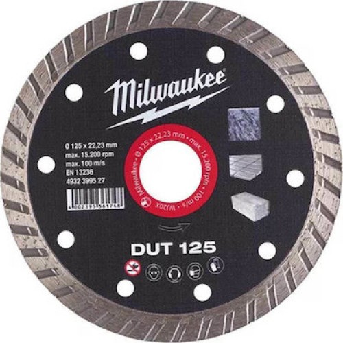 Δίσκος Διαμαντέ Milwaukee 125mm 4932399527