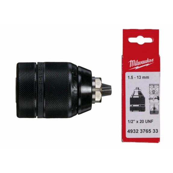 ΤΣΟΚ  KEYLESS CHUCK 1,5-13MM MILWAUKEE