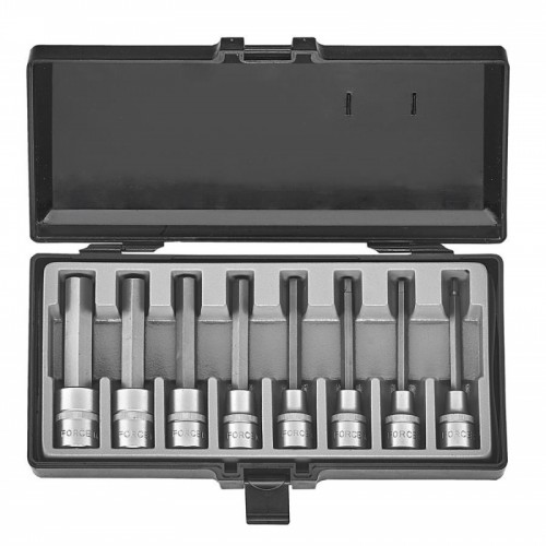 FORCE 4092 σετ καρυδάκια 1/2" Άλλεν μακριά 110χιλ.